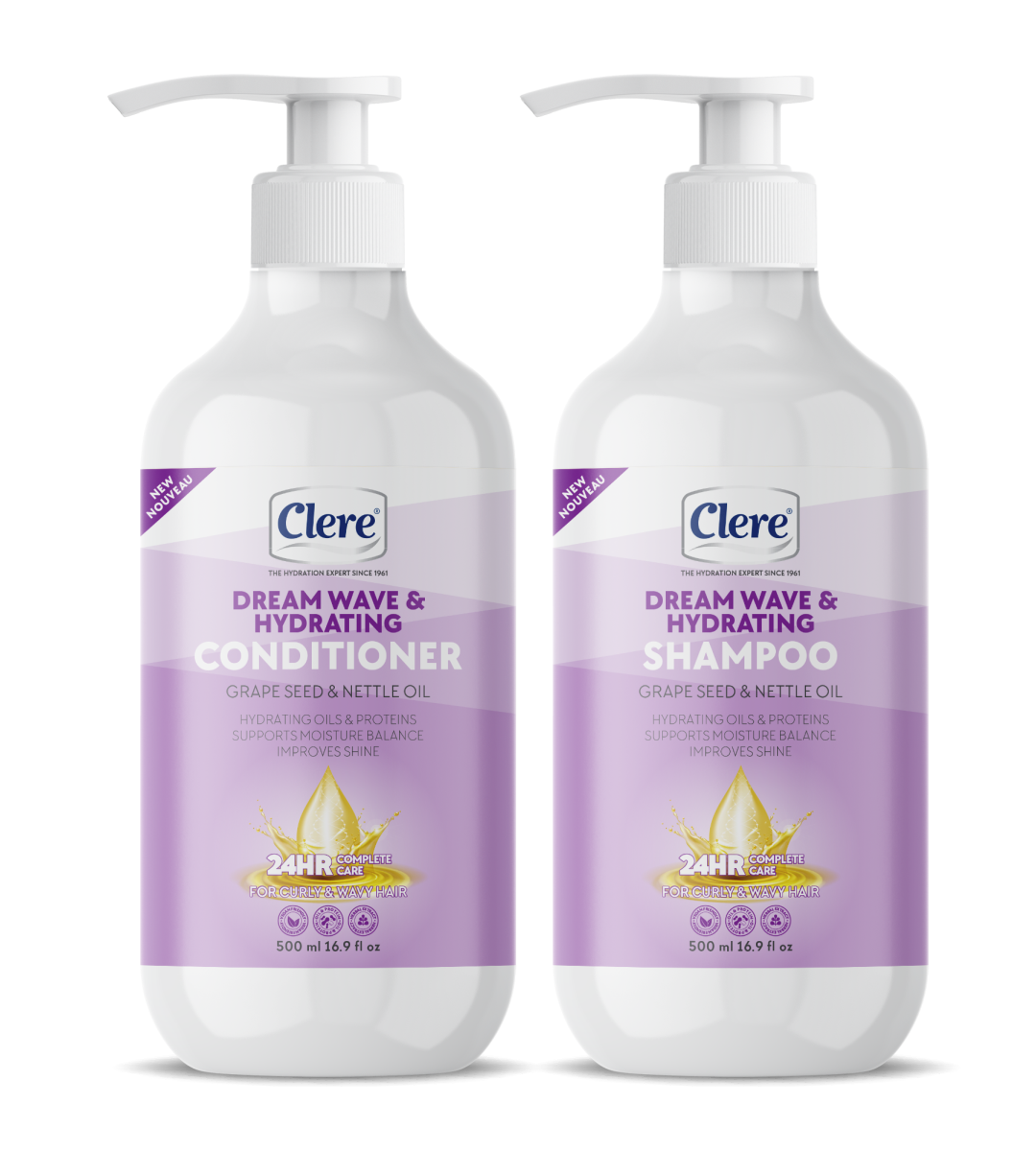 Clere Shampoo & Condtioner Dream Wave